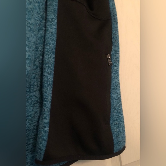 Unbranded Sweater Jacket Teal/Black Ladies - Picture 4 of 9